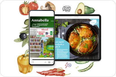 Small retailer using interactive supermarket brochure to expand market reach