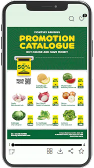 Ecran de smartphone care afișează un catalog digital de produse unde utilizatorii pot crea și distribui wishlist-uri