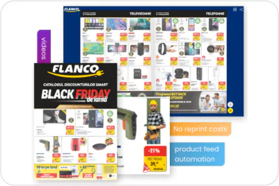 Customer success story showing improved engagement and sales via digital catalogues